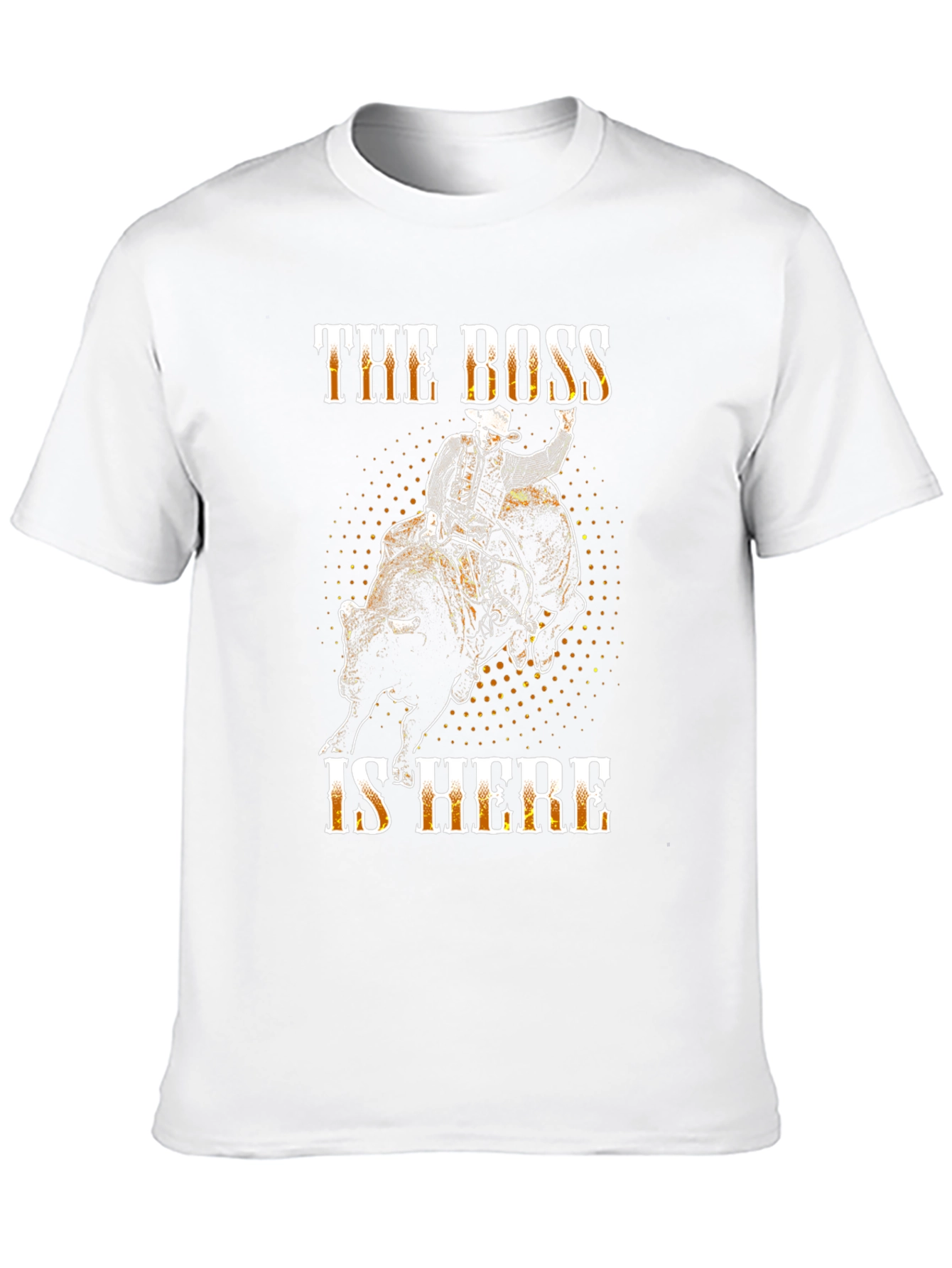 The Boss Is Here Graphic Tee