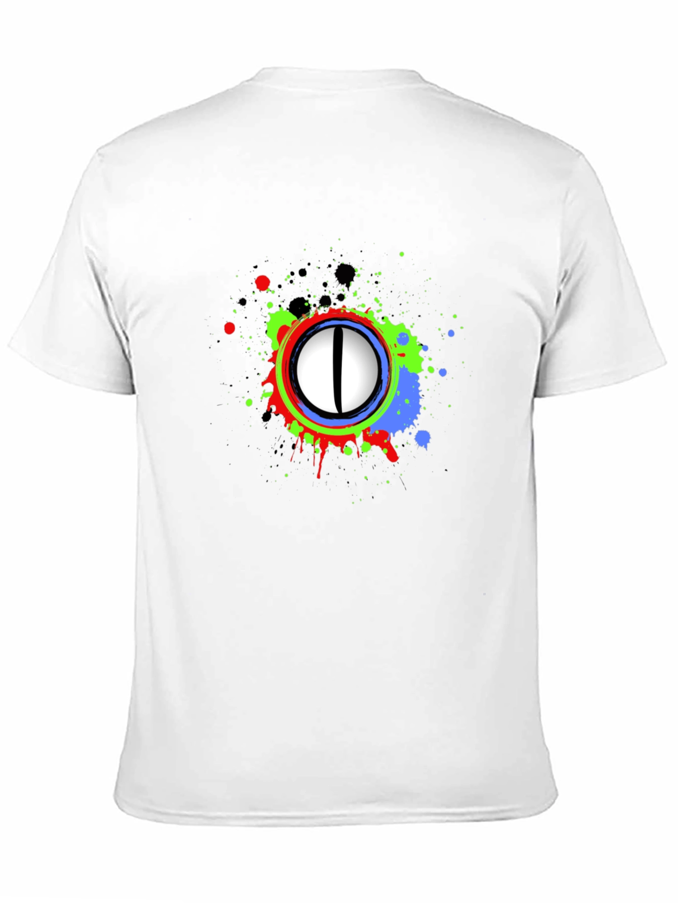 Abstract Eye Graphic T-Shirt