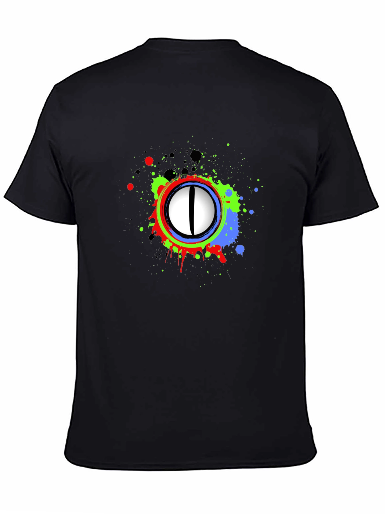 Abstract Eye Graphic T-Shirt