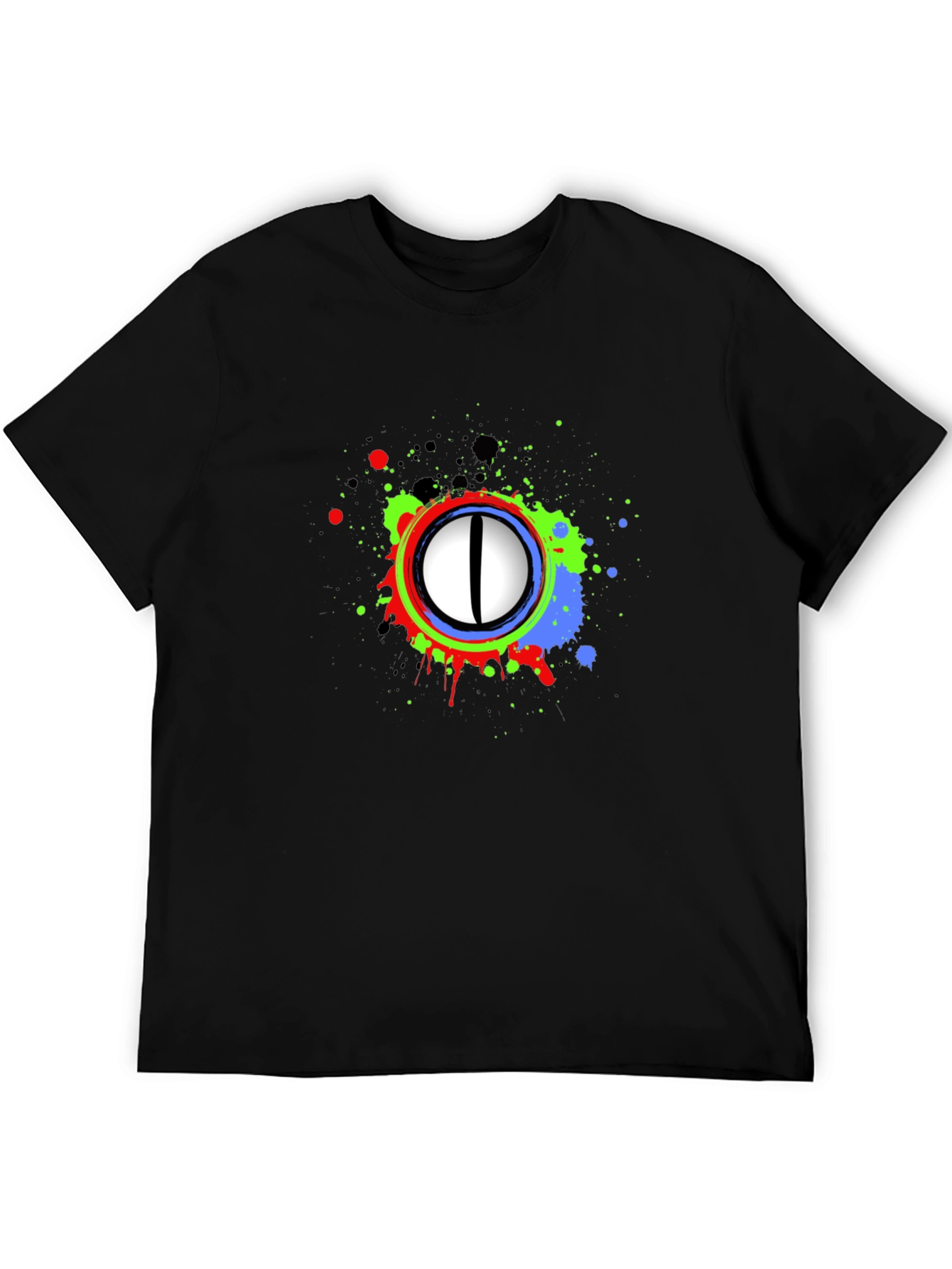 Abstract Eye Graphic T-Shirt