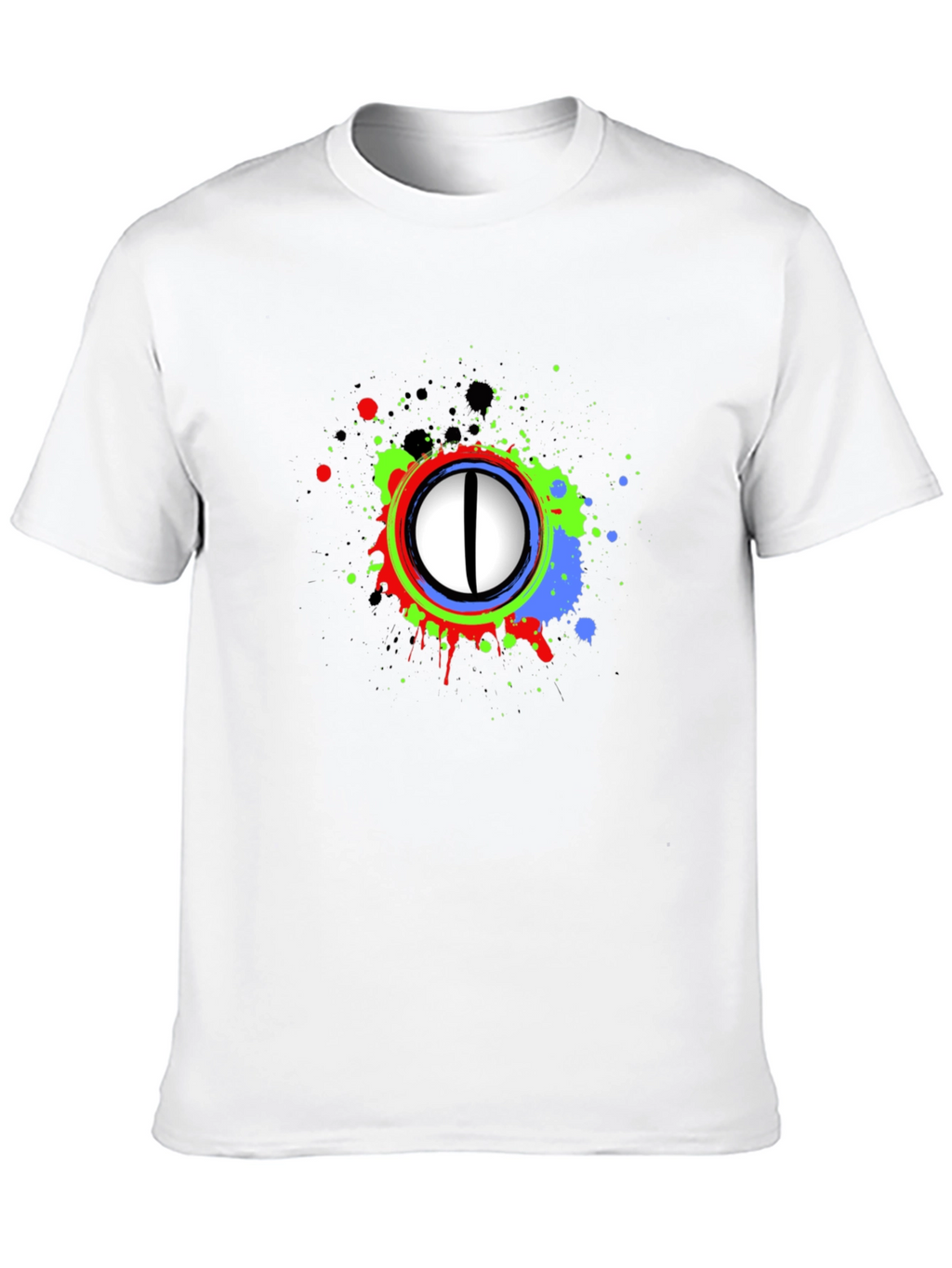Abstract Eye Graphic T-Shirt