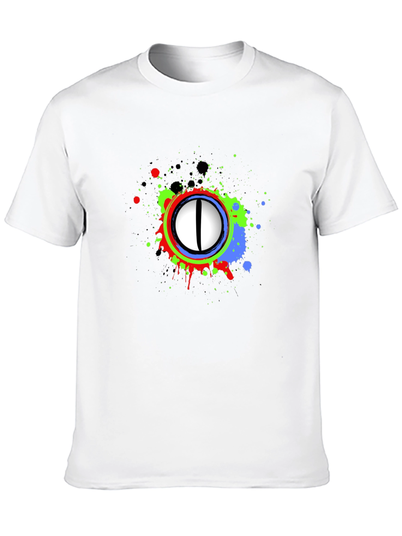 Abstract Eye Graphic T-Shirt