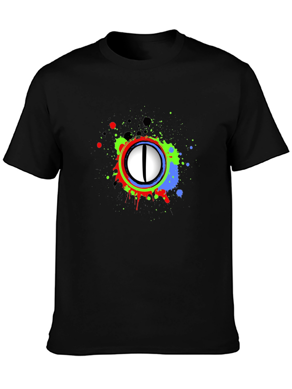 Abstract Eye Graphic T-Shirt