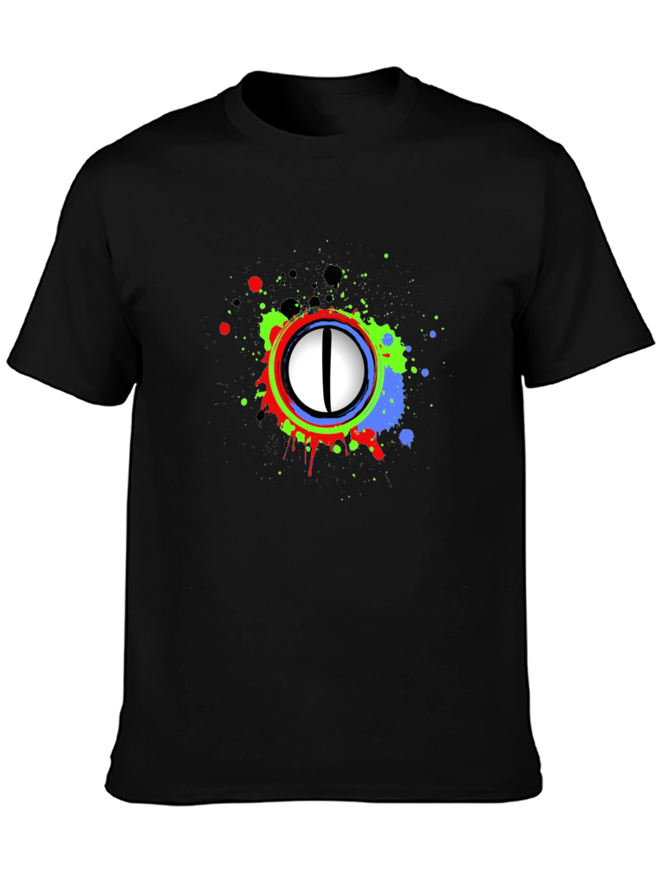 Abstract Eye Graphic T-Shirt