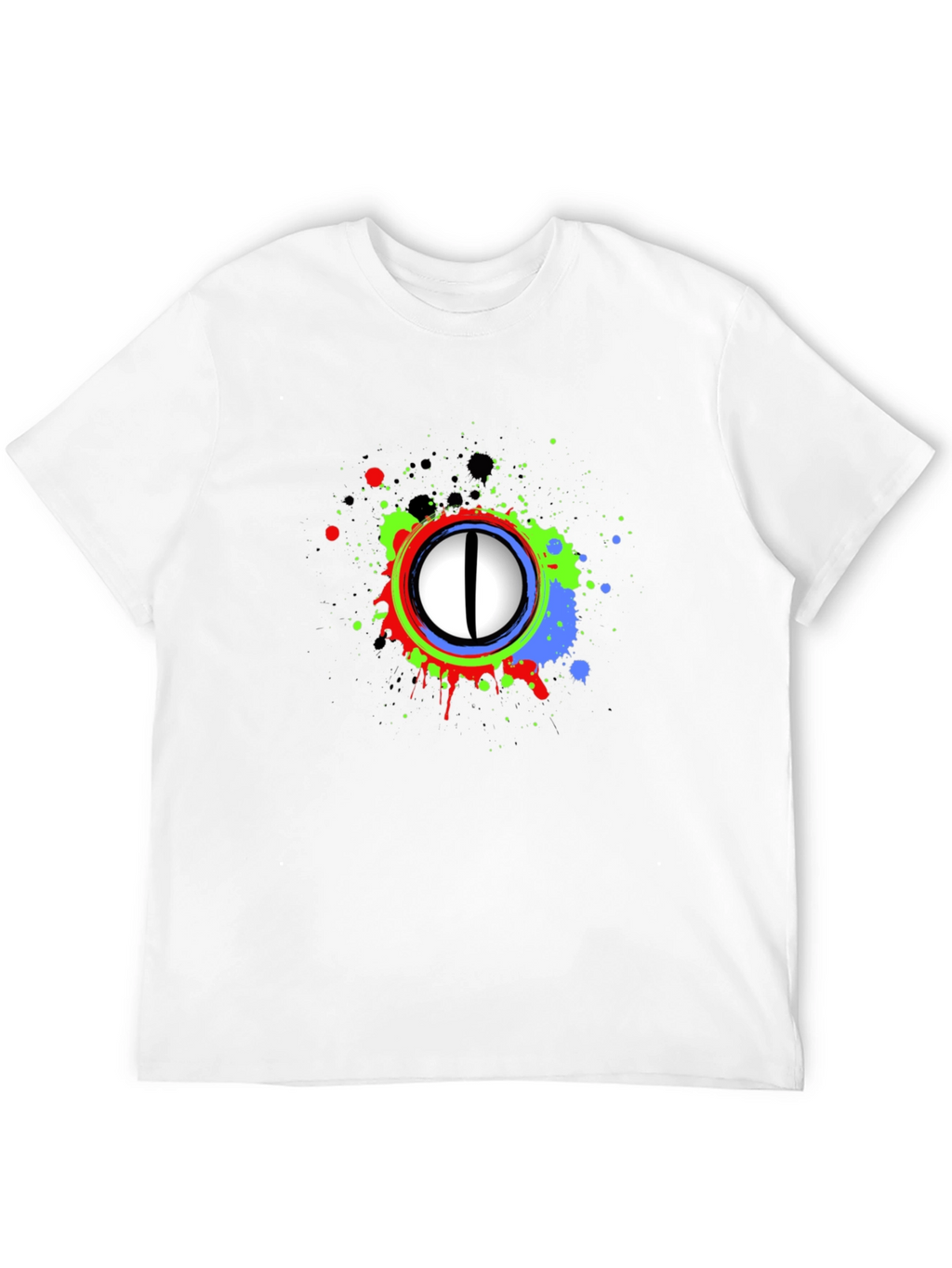 Abstract Eye Graphic T-Shirt