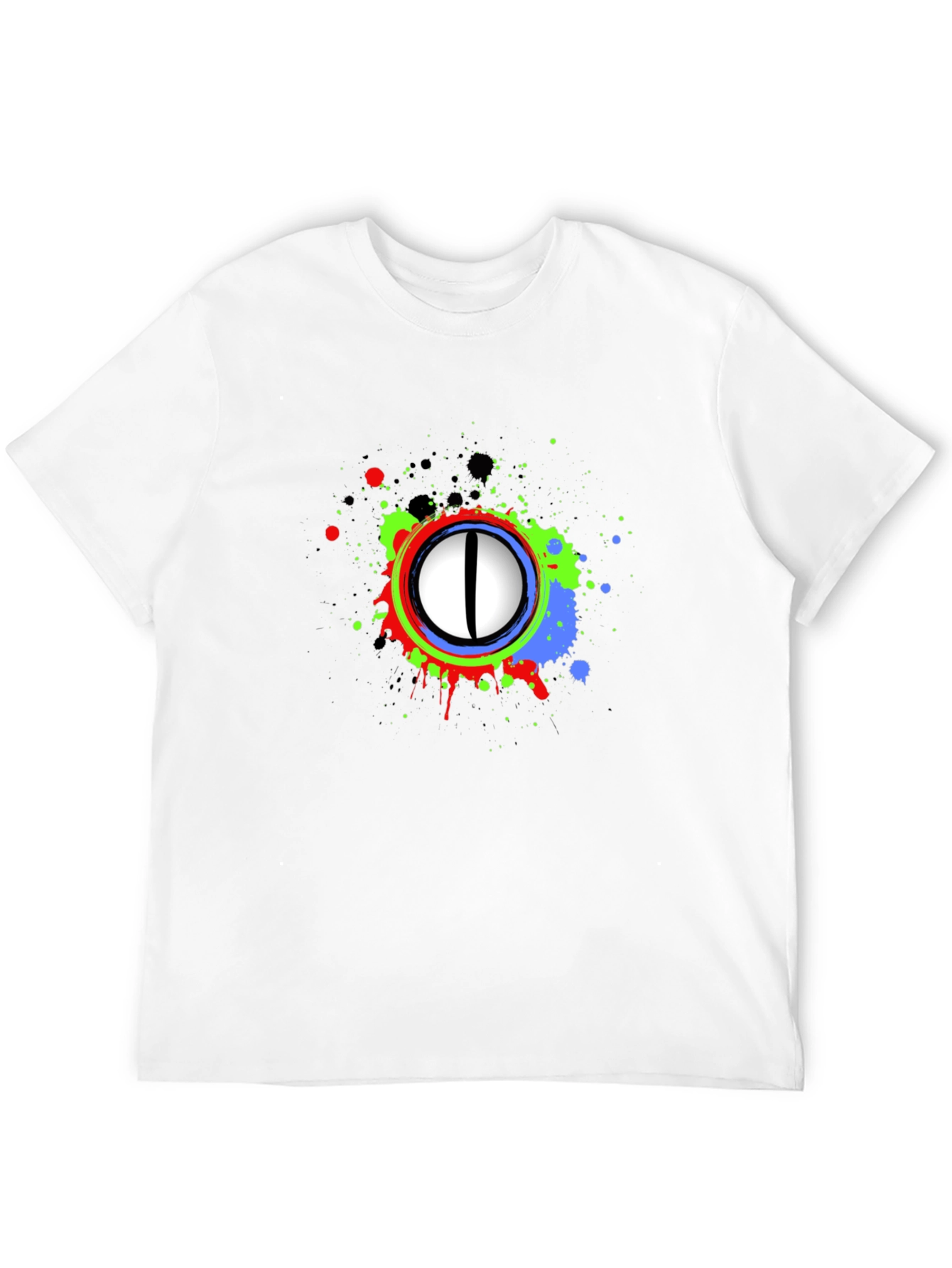 Abstract Eye Graphic T-Shirt