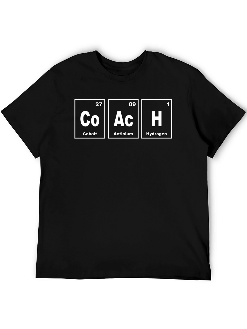 Coach Periodic Table Elements Funny T-Shirt
