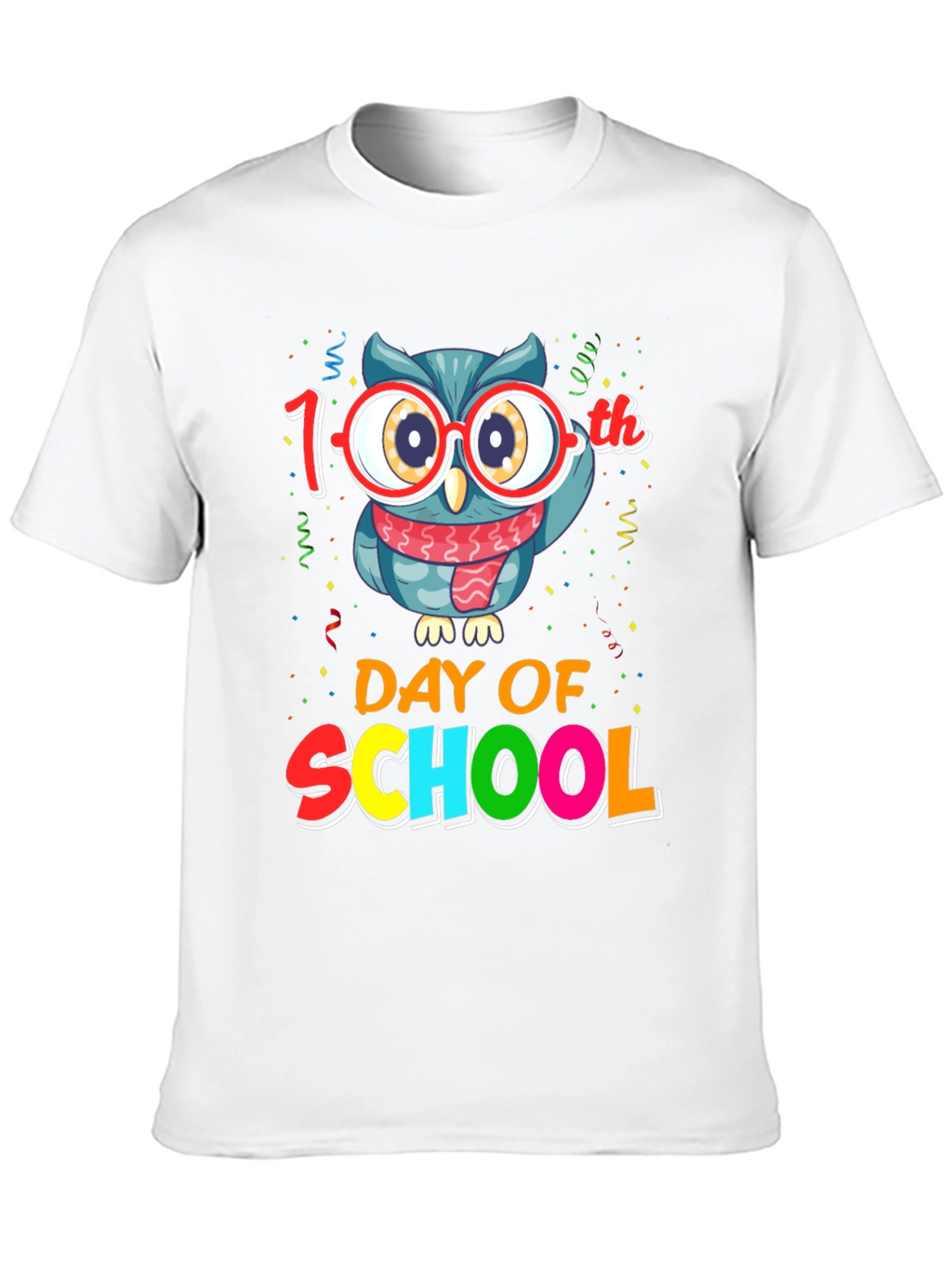 100th Day of School Owl T-Shirt