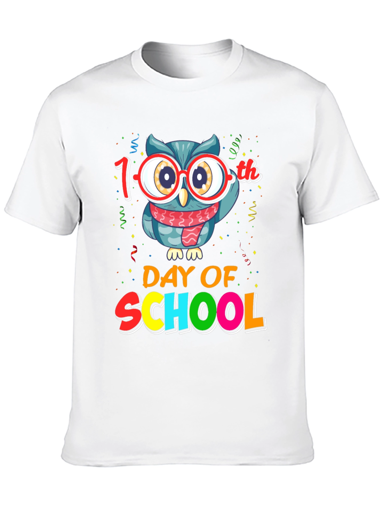 100th Day of School Owl T-Shirt