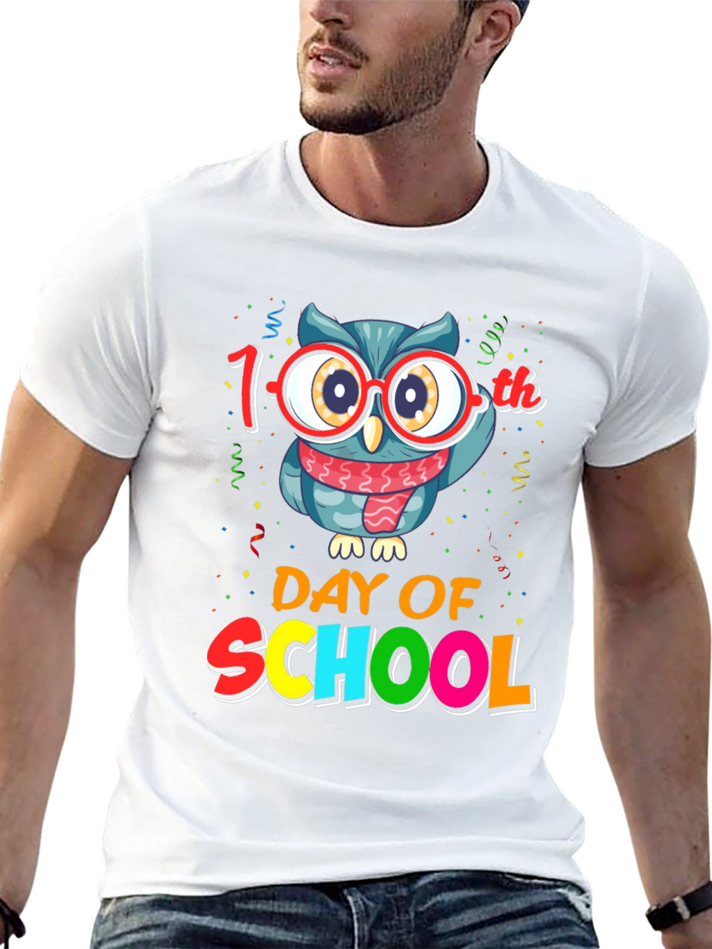 100th Day of School Owl T-Shirt