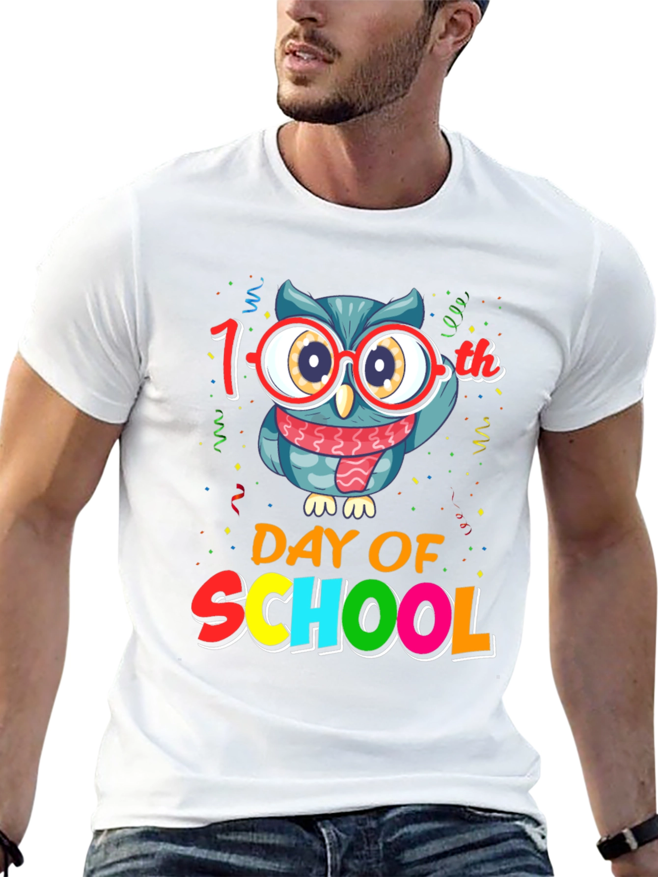 100th Day of School Owl T-Shirt
