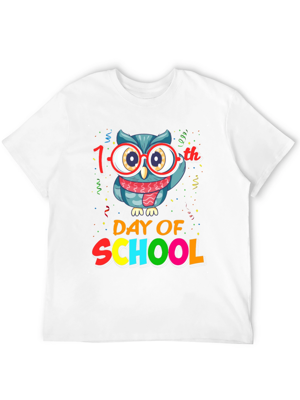 100th Day of School Owl T-Shirt