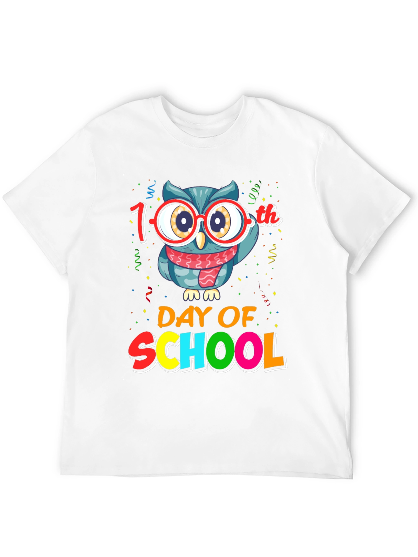100th Day of School Owl T-Shirt