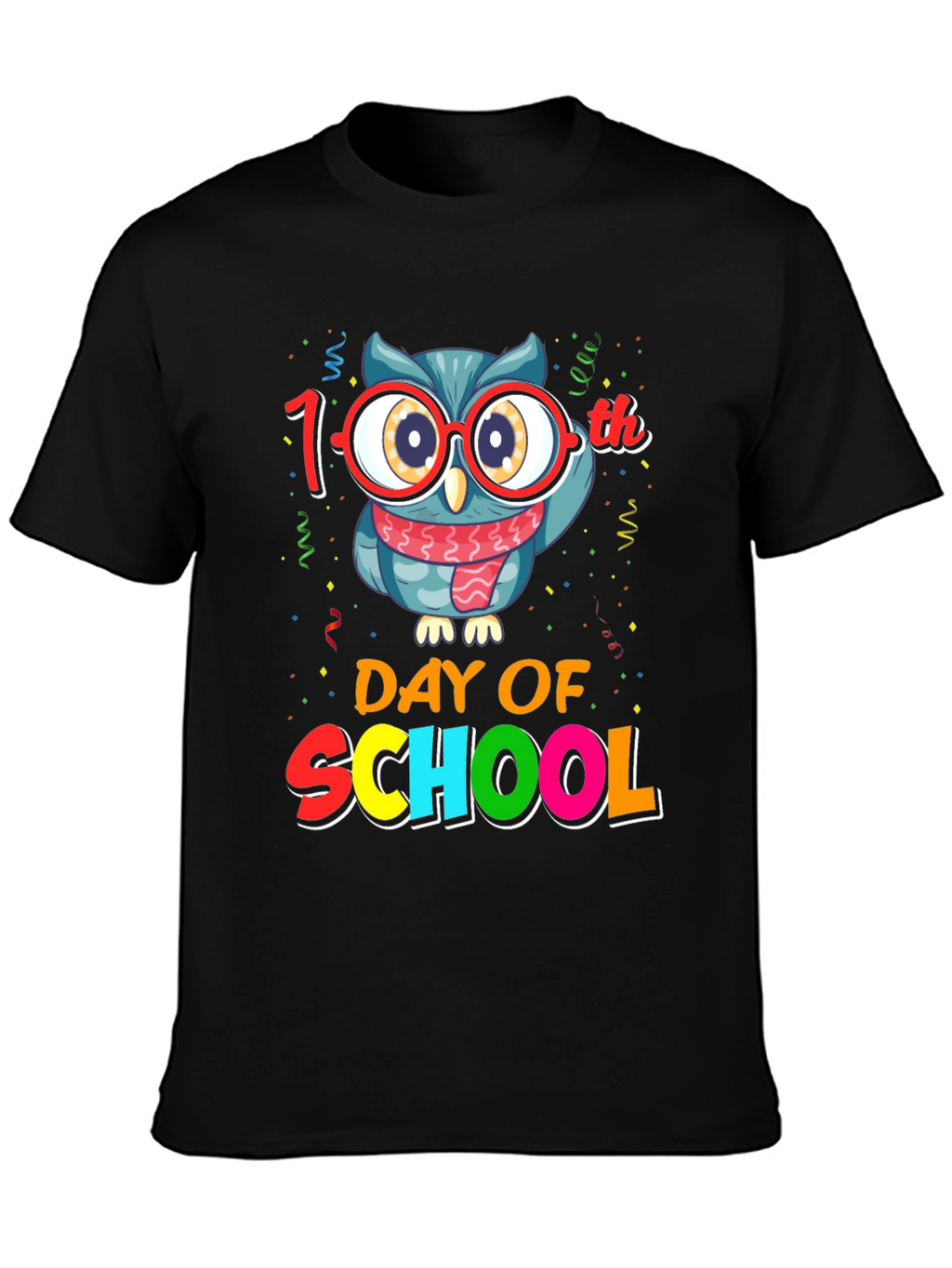 100th Day of School Owl T-Shirt