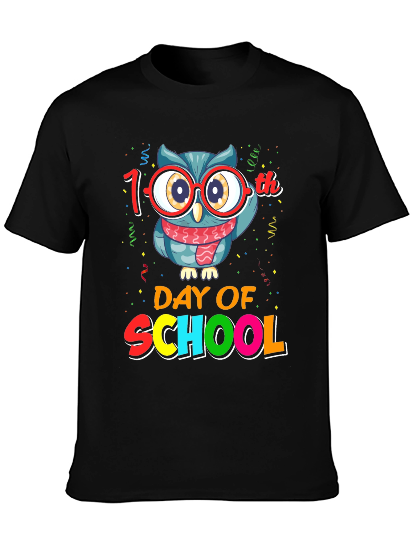 100th Day of School Owl T-Shirt