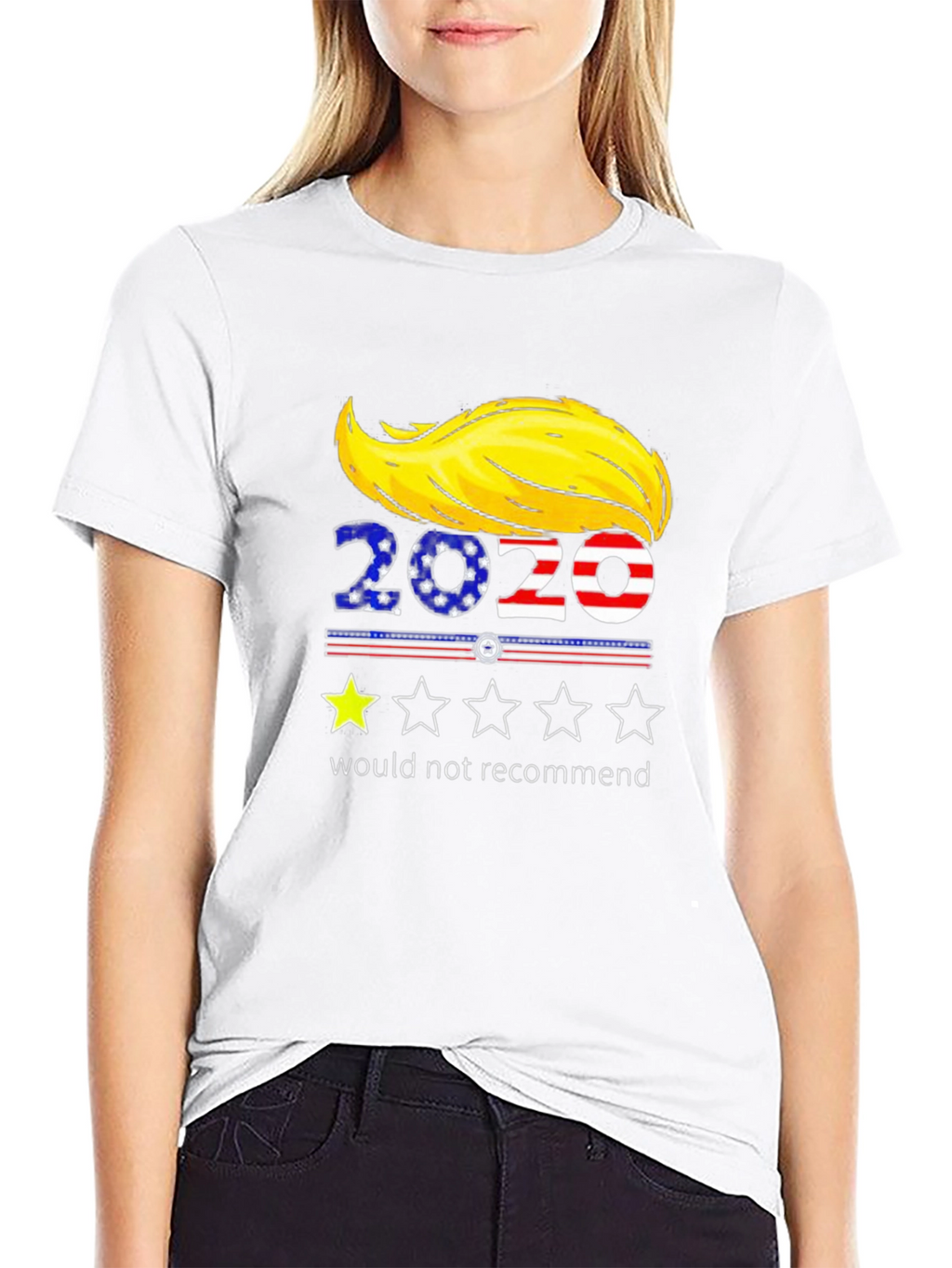 Funny Political T-Shirt - 2020 One Star Review