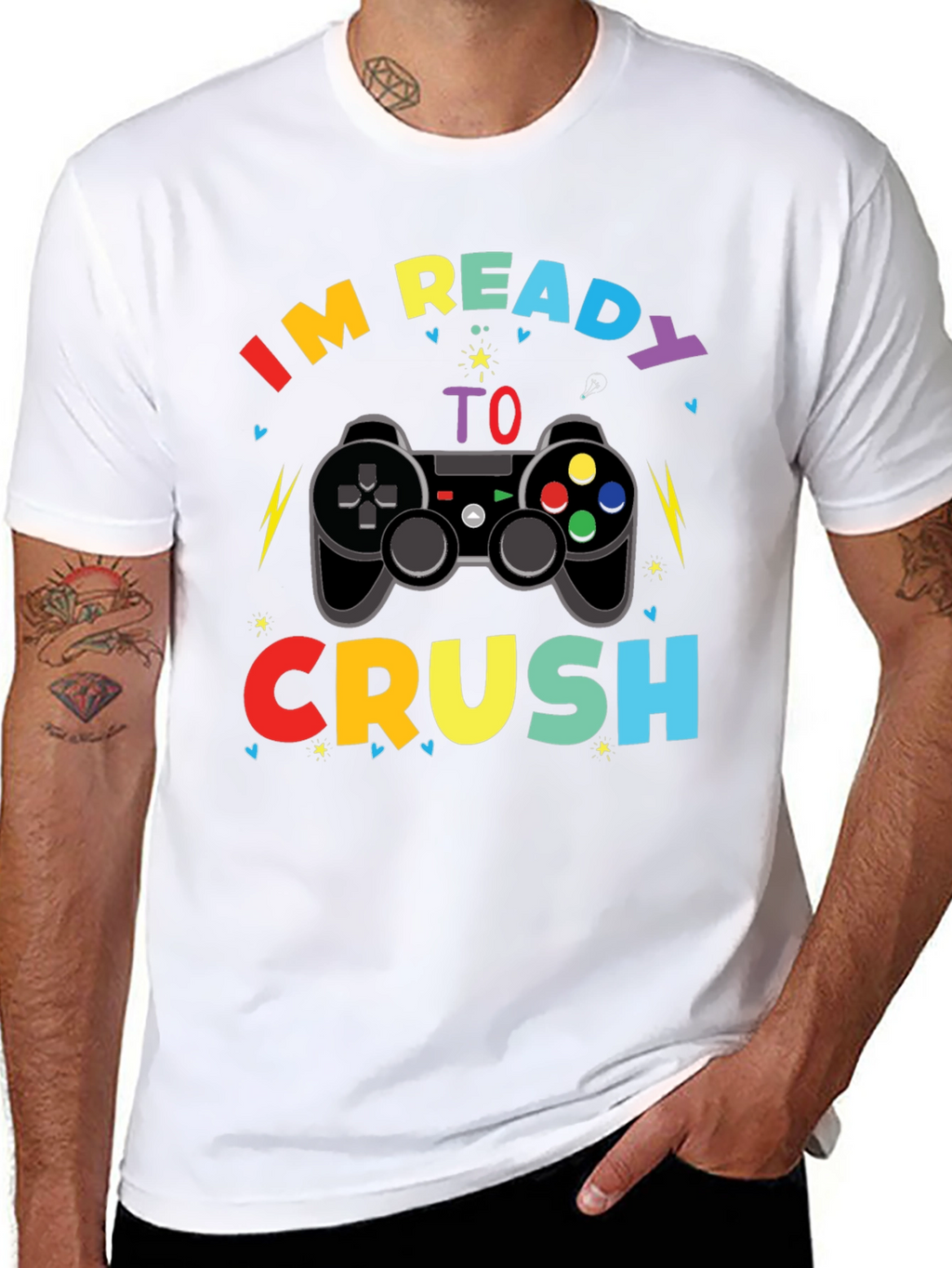 Im Ready to Crush T-Shirt - Gamer Tee