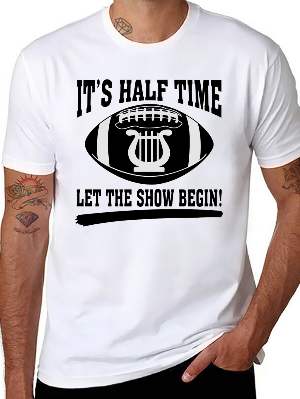 Its Halftime Let the Show Begin! T-Shirt