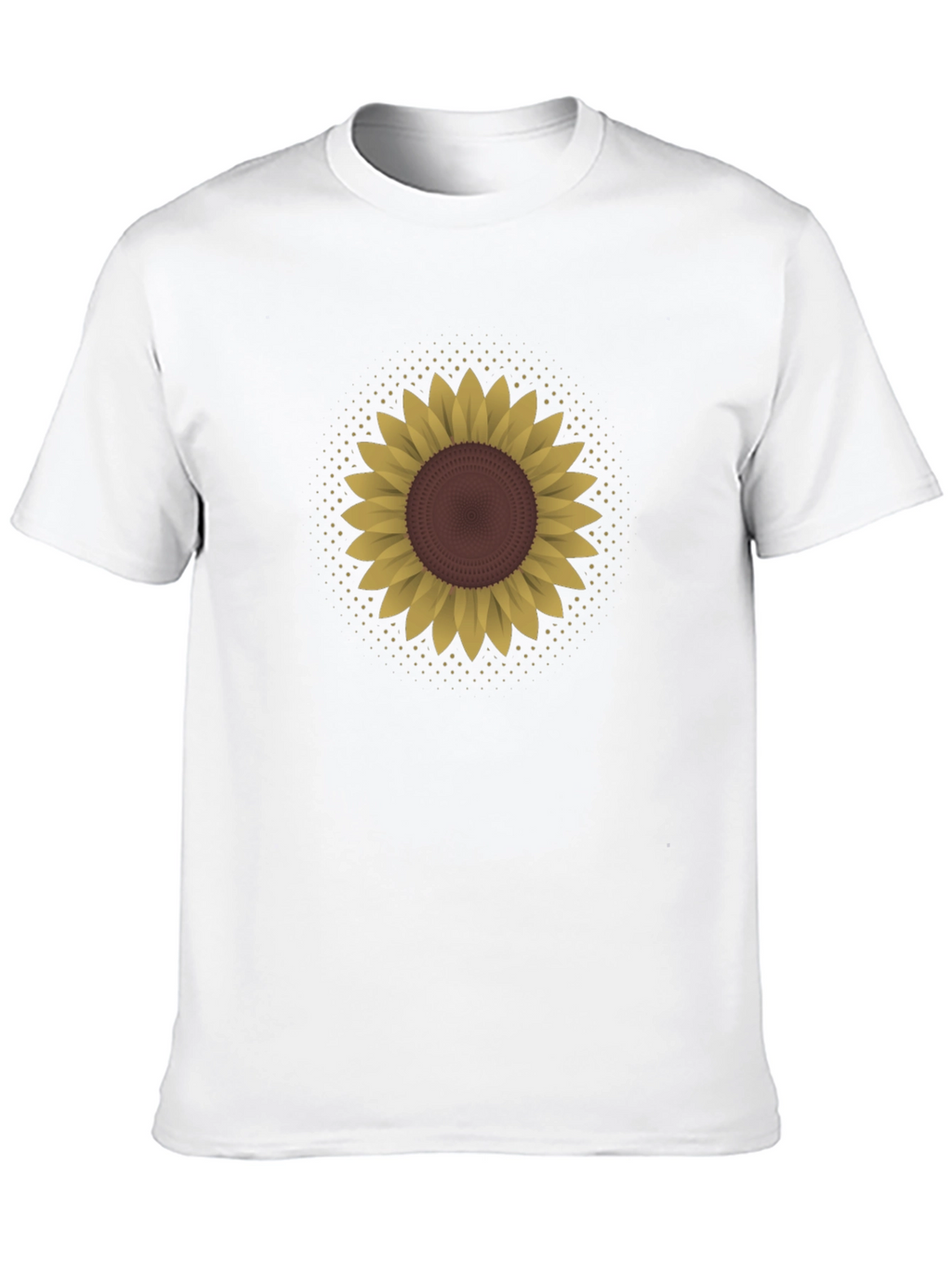 Sunflower Graphic T-Shirt - Stylish Mens Tee