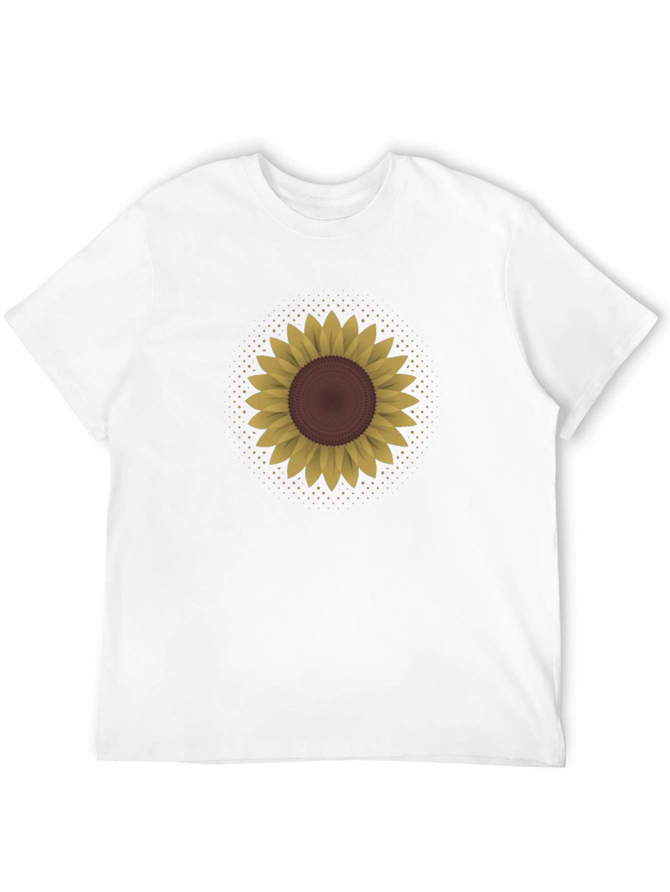 Sunflower Graphic T-Shirt - Stylish Mens Tee