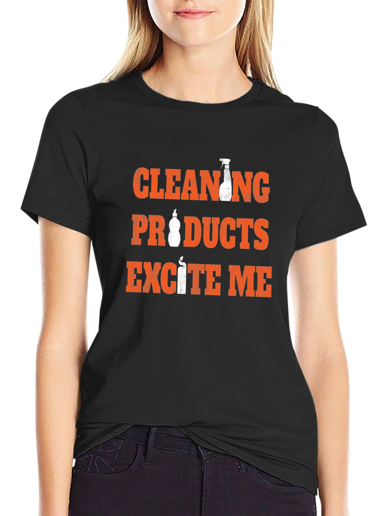 Cleaning Products Excite Me Funny T-Shirt