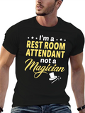 Rest Room Attendant T-Shirt - Funny Job Tee