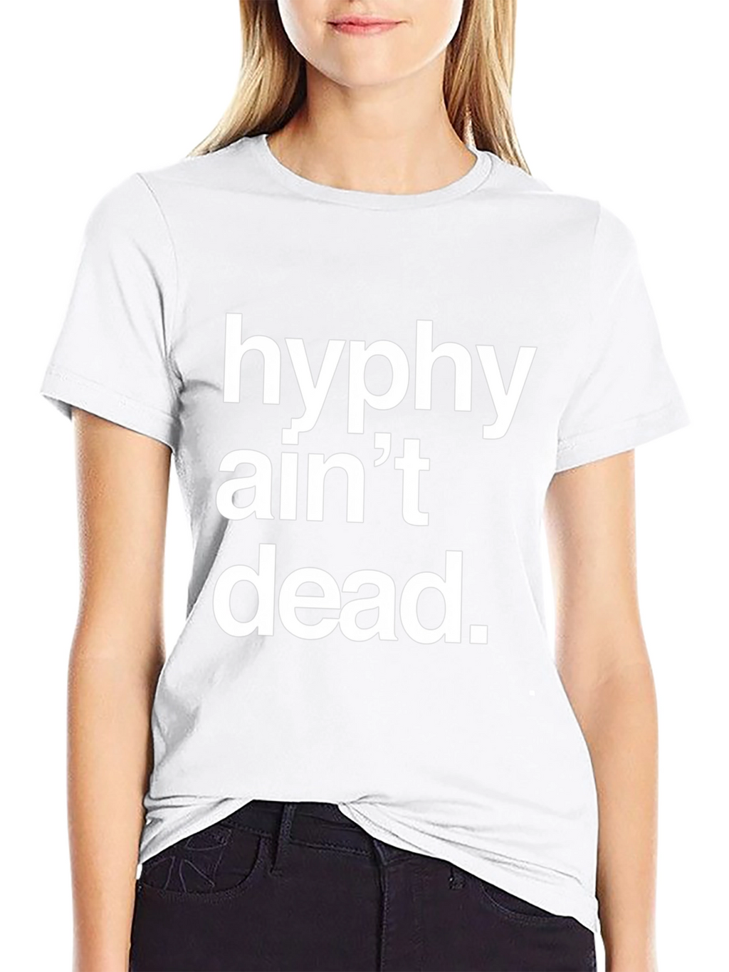 Hyphy Aint Dead Graphic T-Shirt - Black