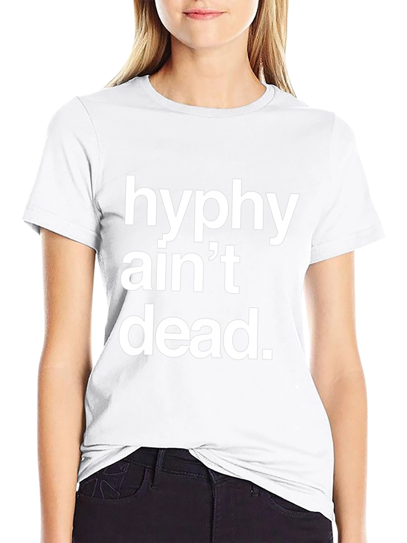 Hyphy Aint Dead Graphic T-Shirt - Black