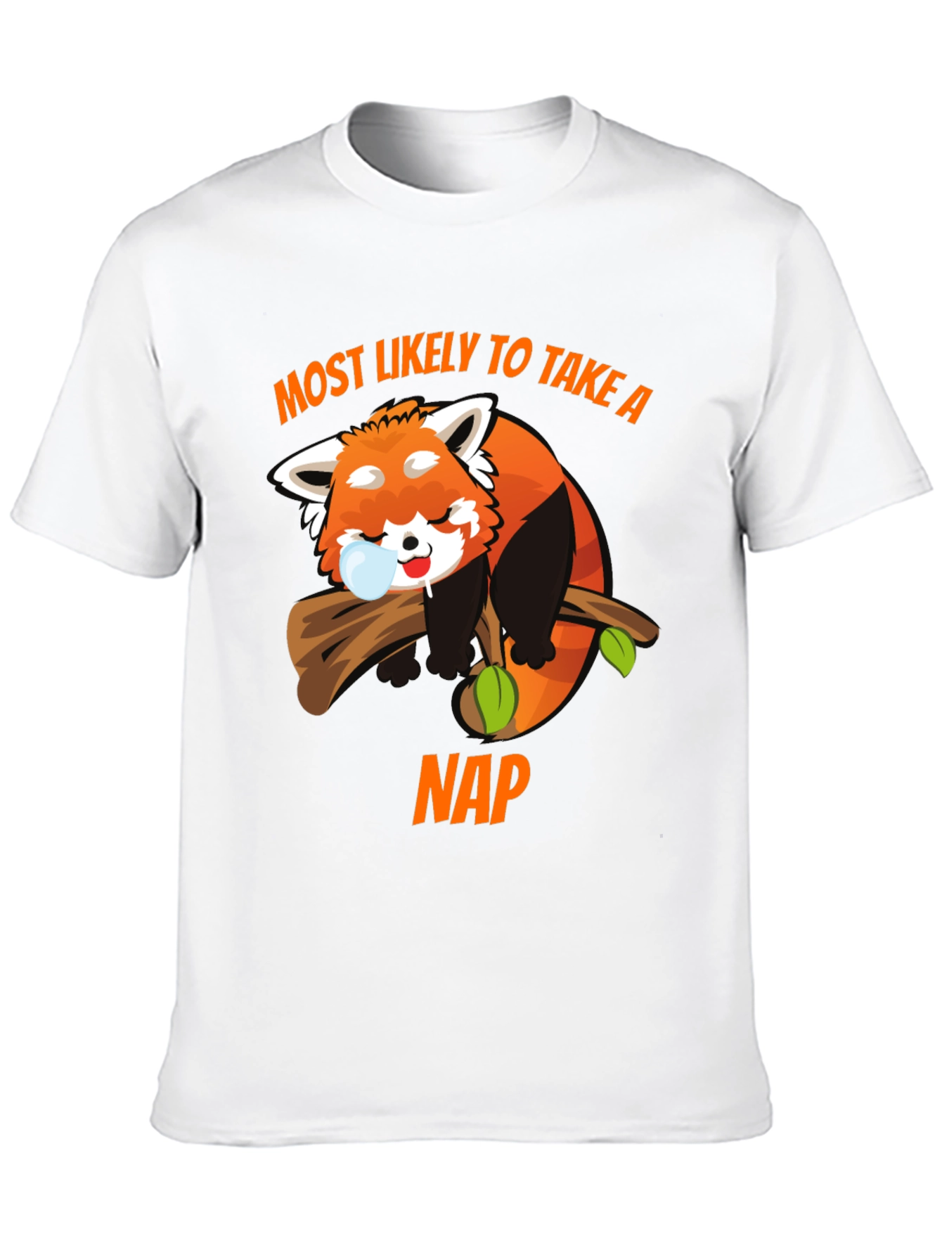 Funny Red Panda Nap T-Shirt