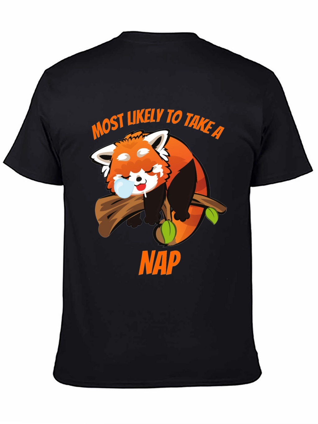 Funny Red Panda Nap T-Shirt