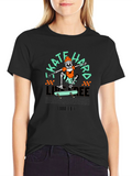 Skate Hard Live Free Graphic Tee