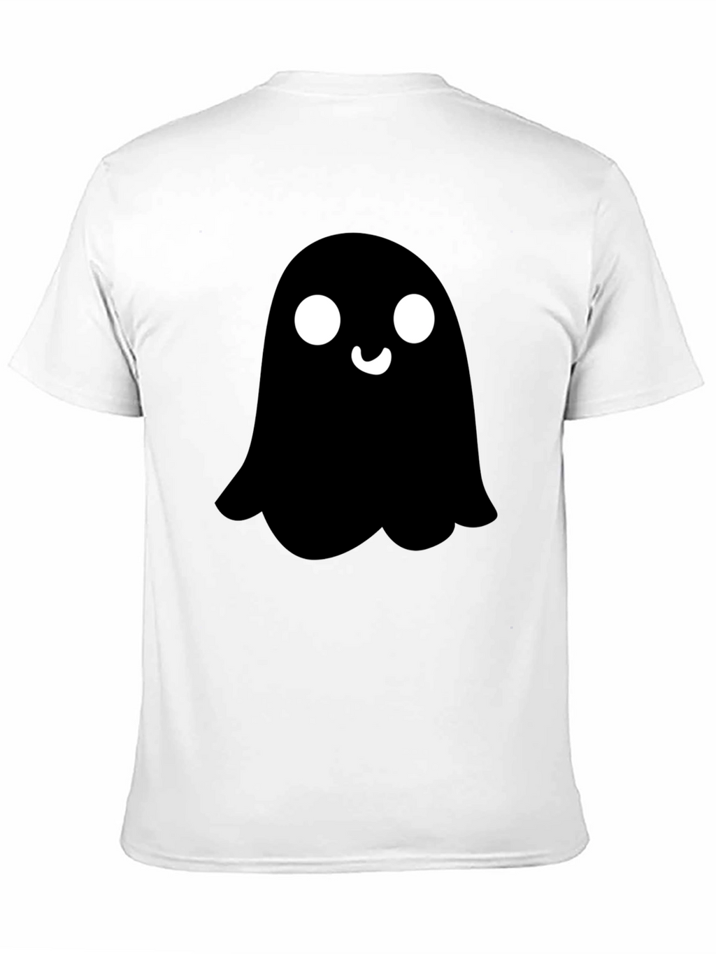 Ghost Graphic Black T-Shirt - Spooky & Stylish