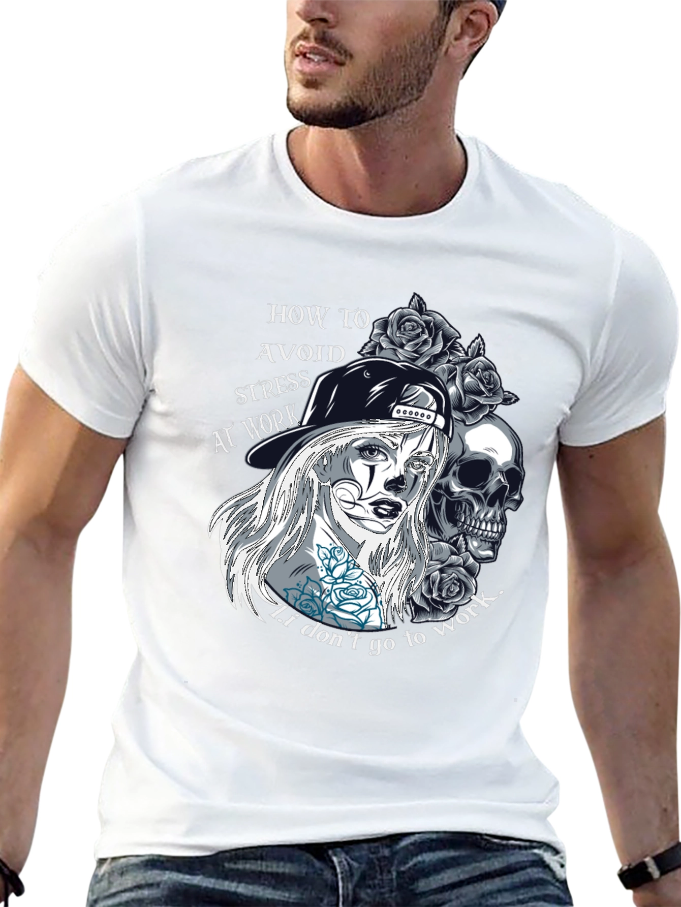 How to Avoid Stress at Work T-Shirt