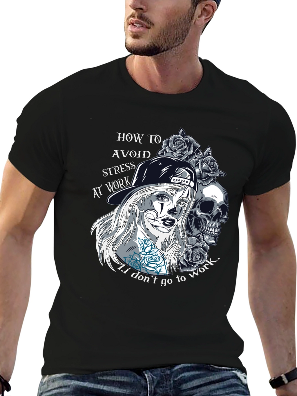 How to Avoid Stress at Work T-Shirt