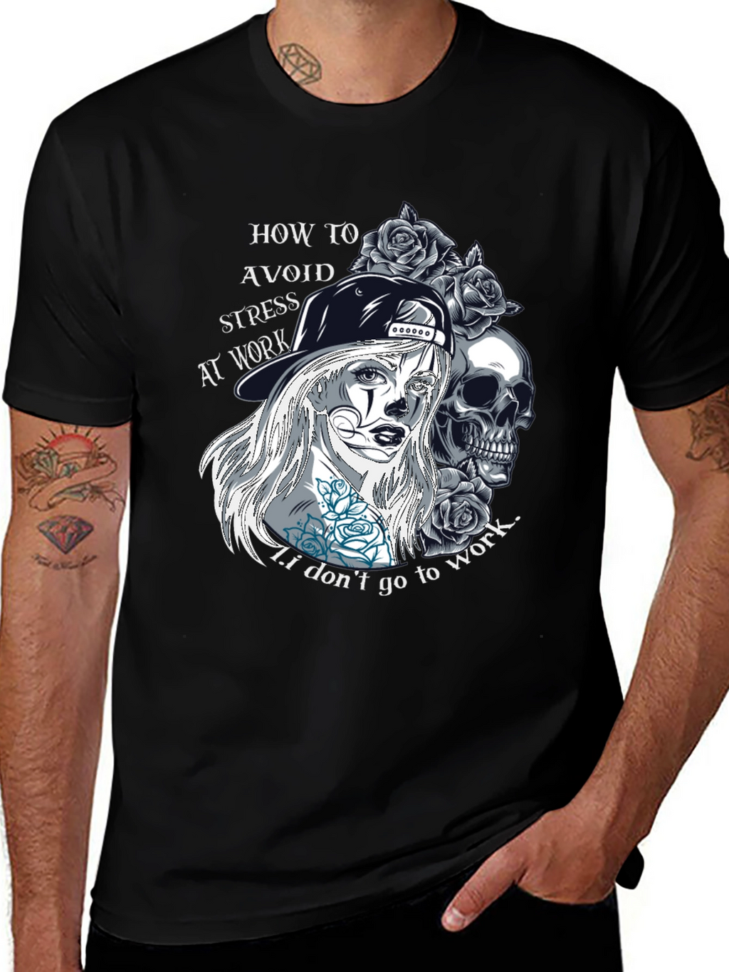 How to Avoid Stress at Work T-Shirt