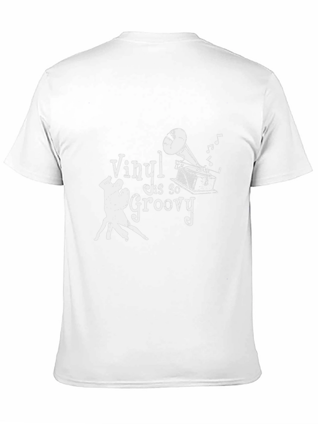 Vinyl is Groovy Graphic Tee - Retro Music Shirt