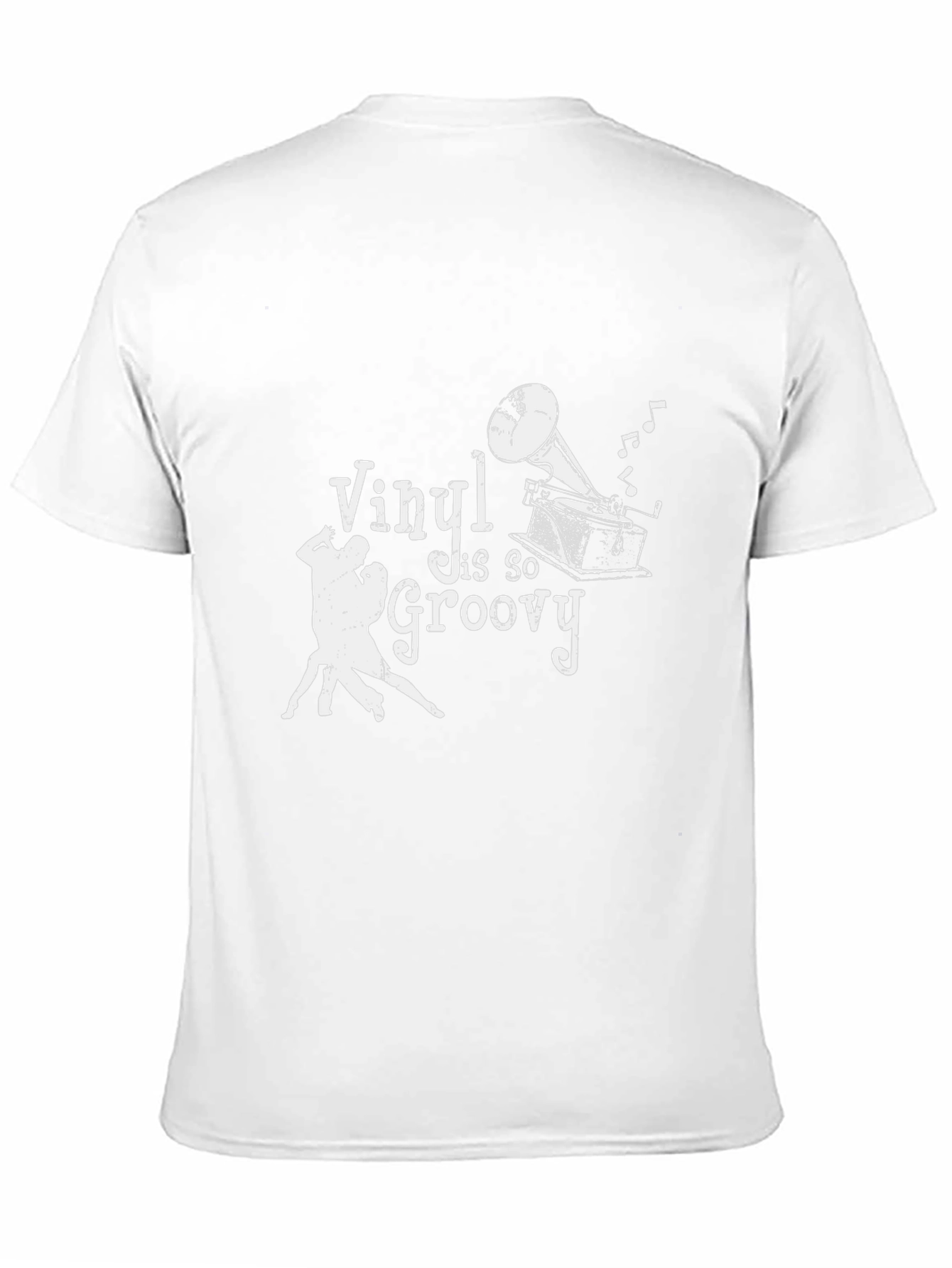 Vinyl is Groovy Graphic Tee - Retro Music Shirt