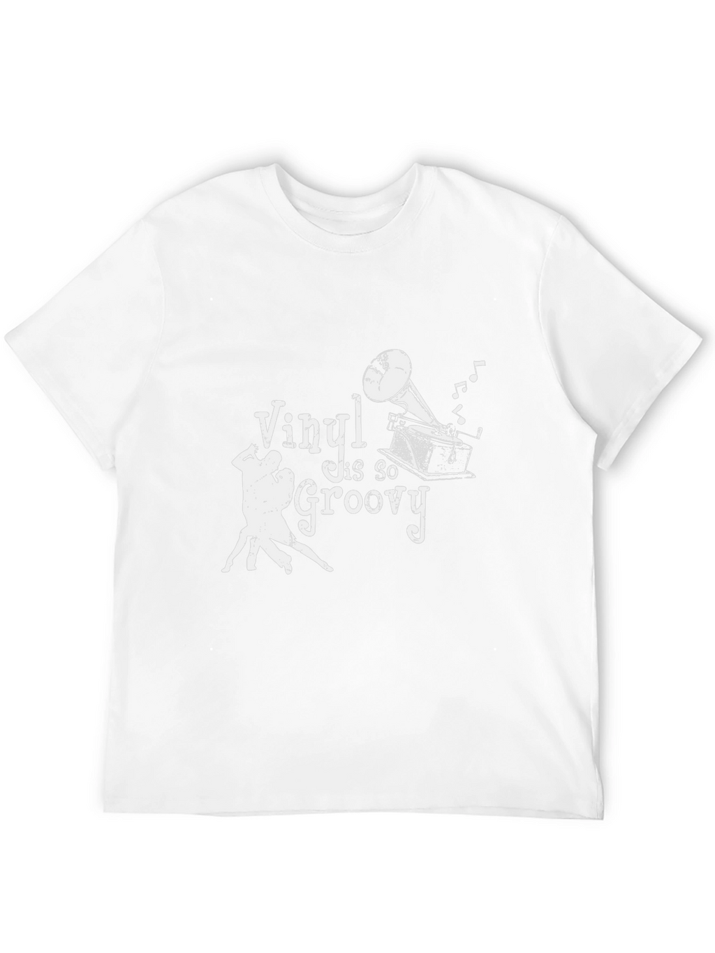 Vinyl is Groovy Graphic Tee - Retro Music Shirt
