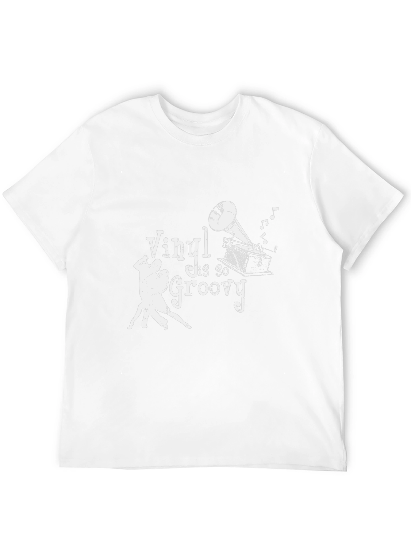 Vinyl is Groovy Graphic Tee - Retro Music Shirt