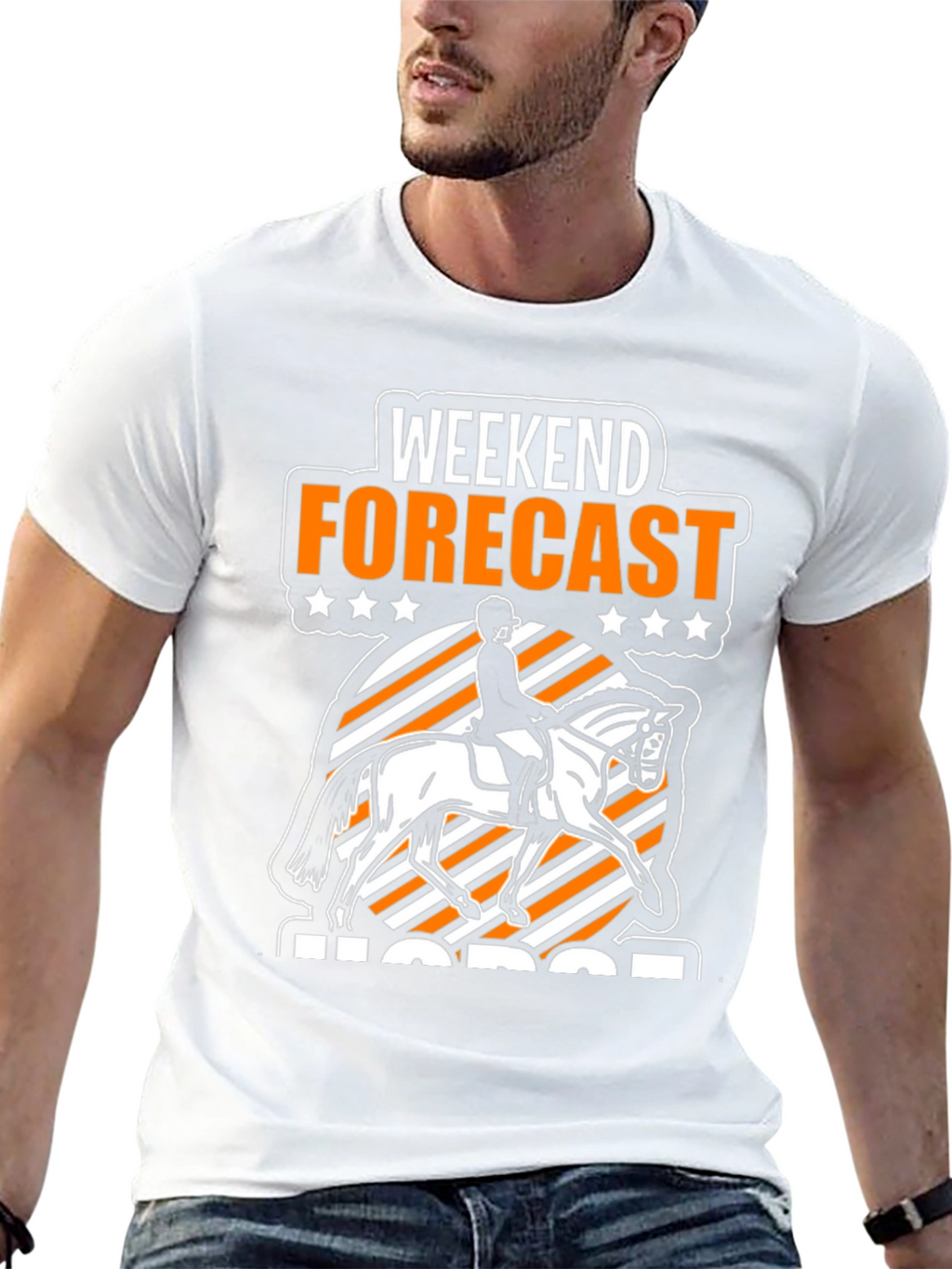 Weekend Forecast Horse T-Shirt