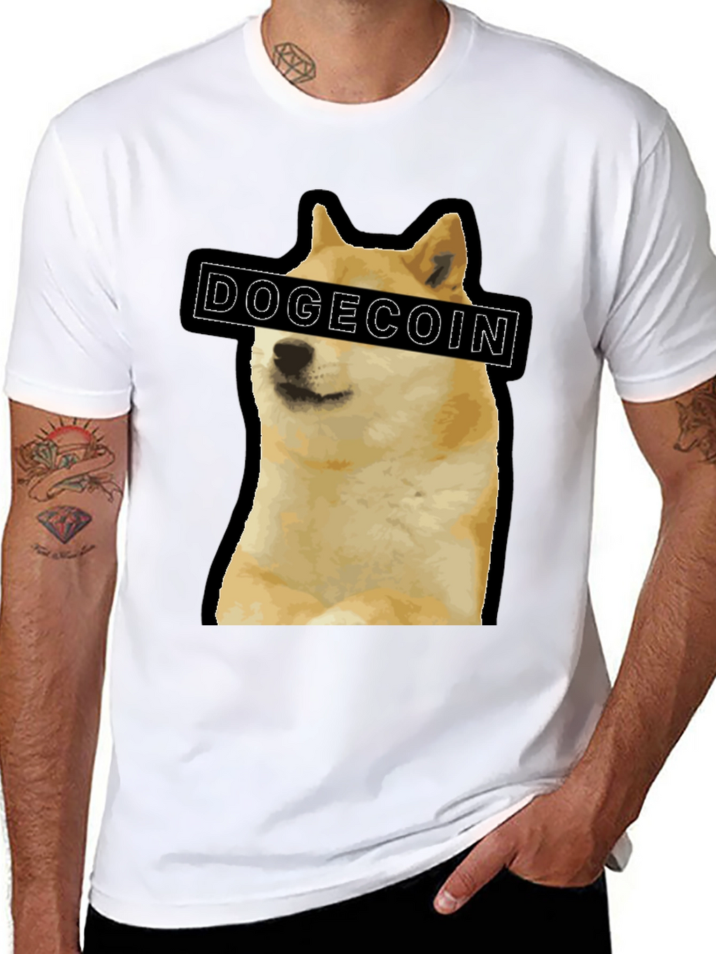 Dogecoin Meme T-Shirt -  Funny Crypto Tee