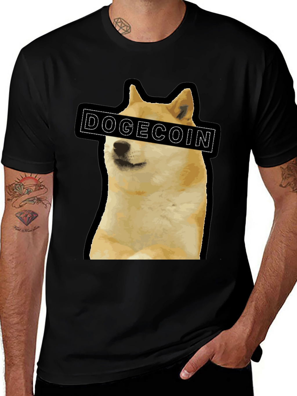 Dogecoin Meme T-Shirt -  Funny Crypto Tee