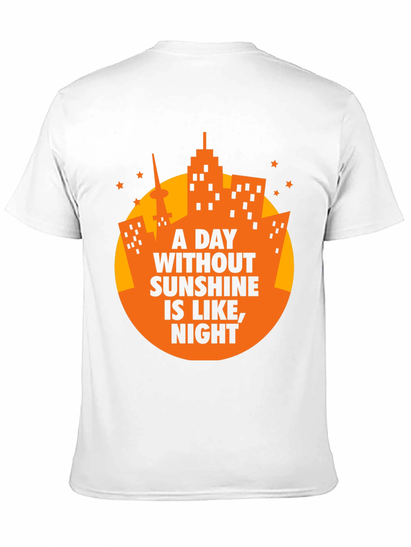 Sunshine Humor Graphic Tee - Mens Black T-Shirt