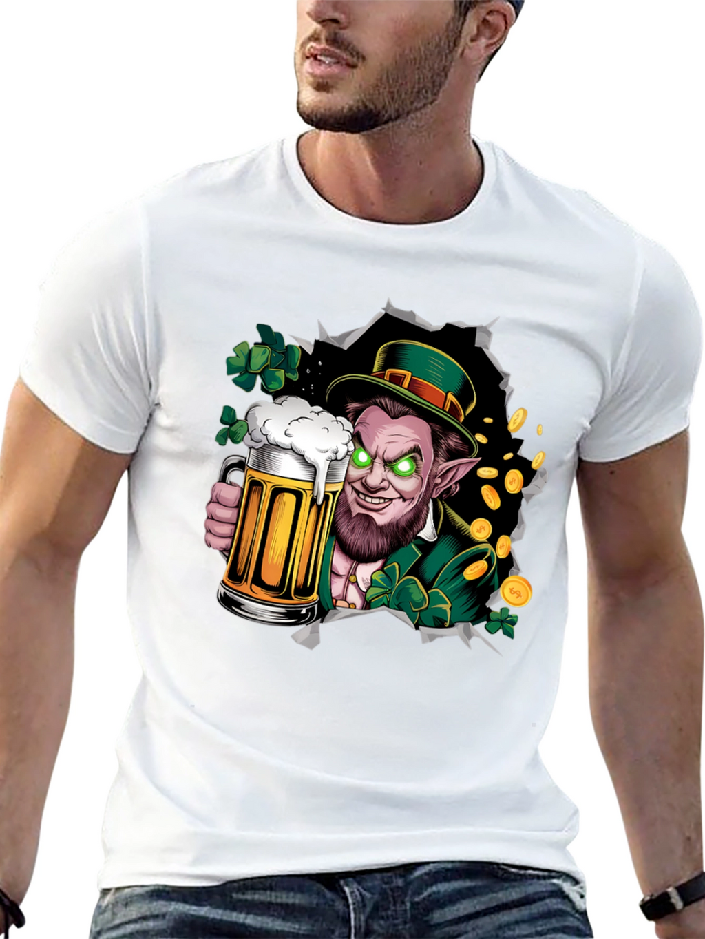 Leprechaun Beer Graphic Tee