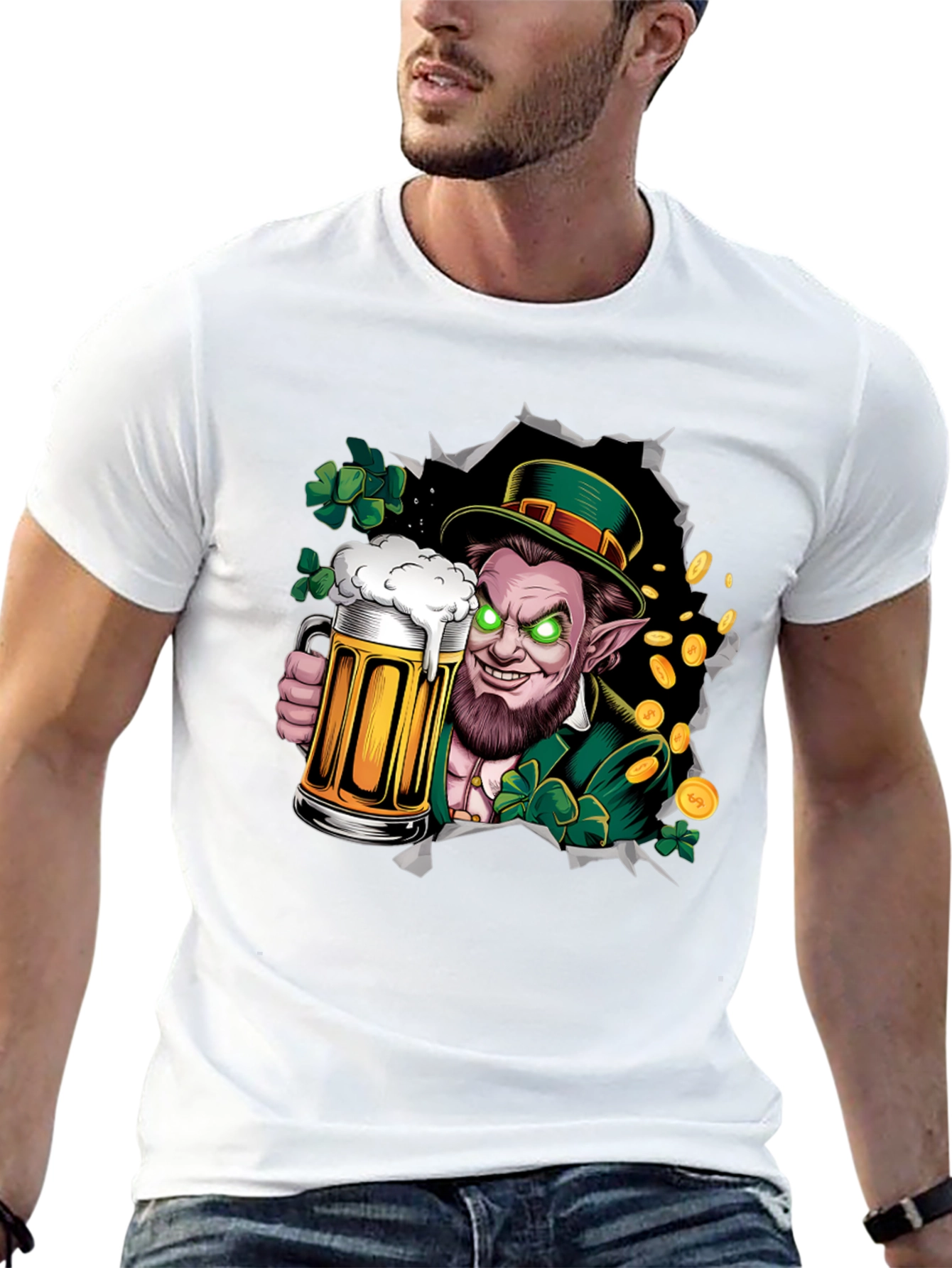 Leprechaun Beer Graphic Tee