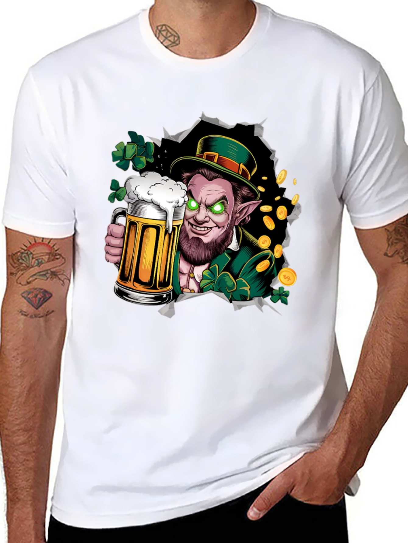 Leprechaun Beer Graphic Tee