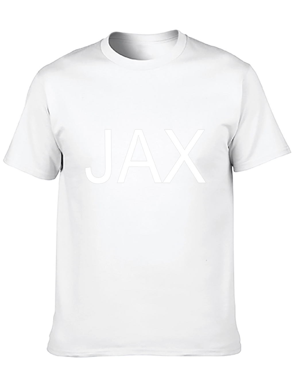 JAX Black T-Shirt - Minimalist Design