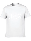 JAX Black T-Shirt - Minimalist Design