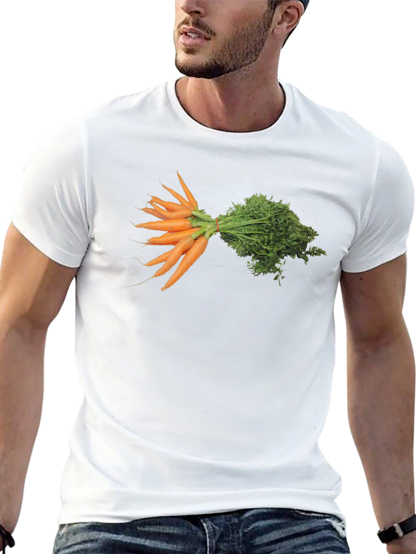 Carrot Bunch T-Shirt - Fresh & Funny