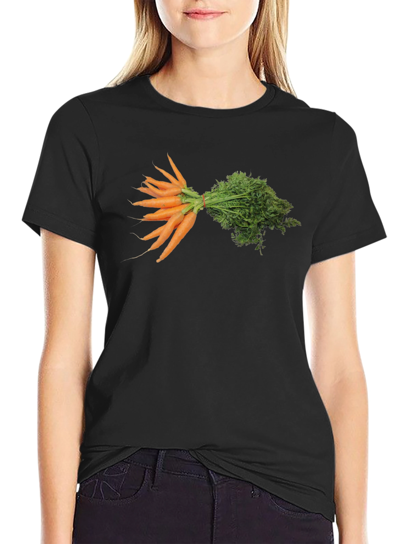 Carrot Bunch T-Shirt - Fresh & Funny